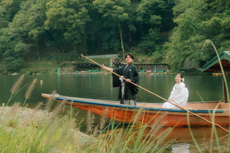 嵐山で非日常体験