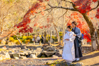 かわいらしいゲストも一緒に