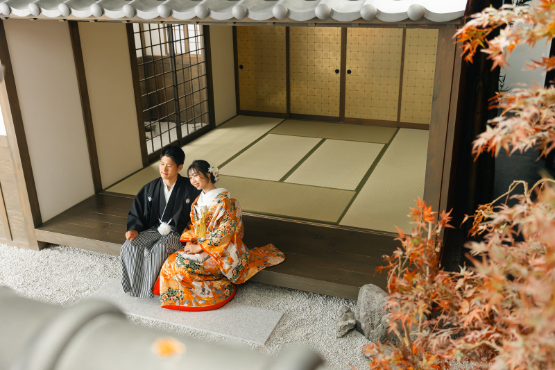 屋内庭園でゆったりした時間を