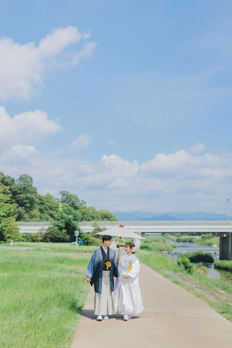 鴨川と祇園での幸せなひととき