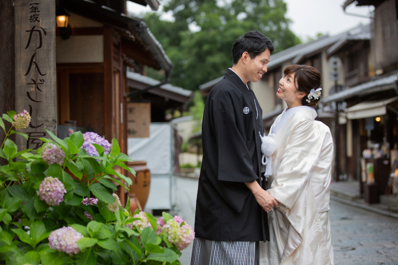 雨でも京都は綺麗です【八坂の塔プラン】