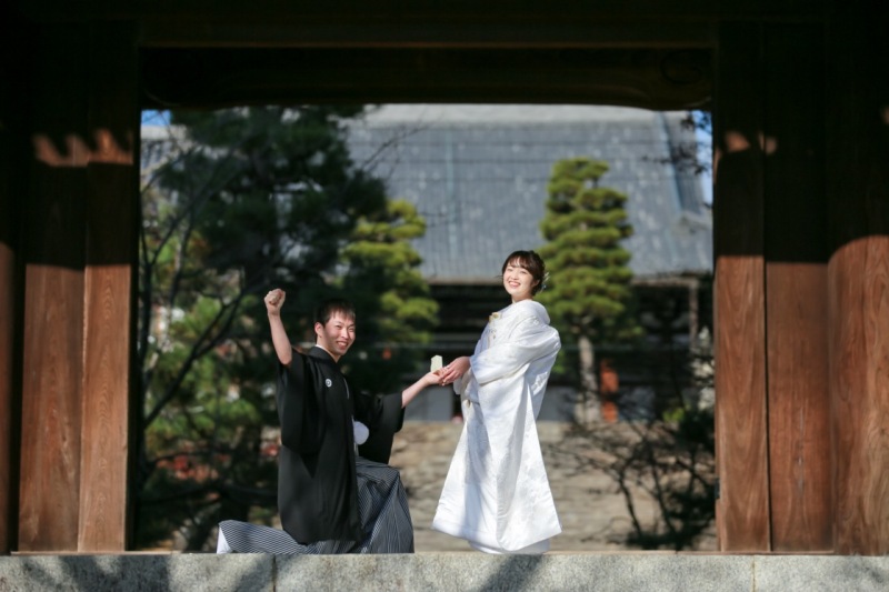 金戒光明寺で一味違う前撮り撮影を♪