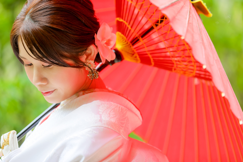 森林浴をしながら