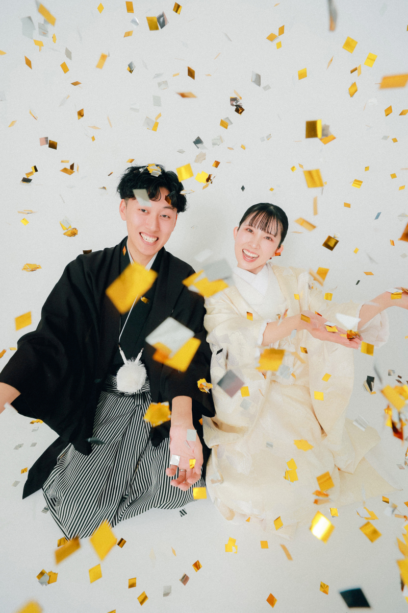 コンフェッティでキラキラな思い出を!