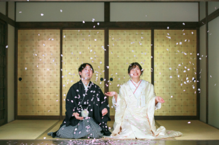 桜フォト【屋内庭園】