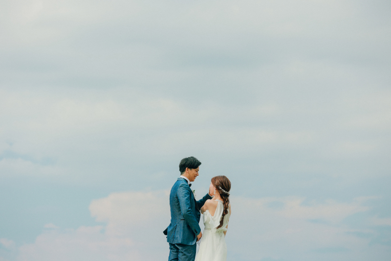 京都からすぐ！マイアミ浜でのリゾートウェディングフォト