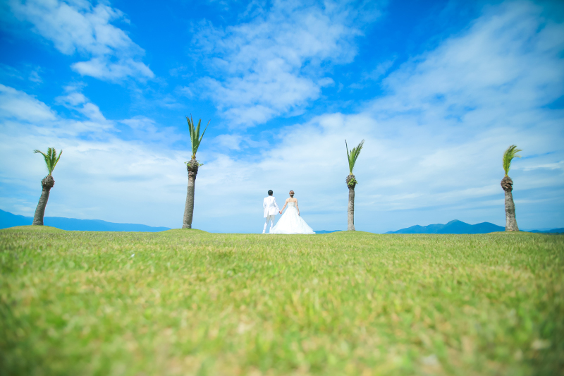 広がる青空と青い海!?
