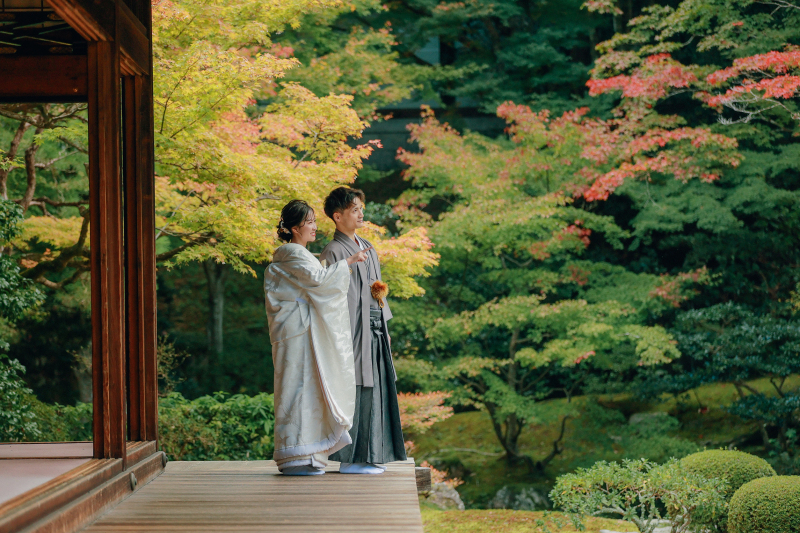 紅葉が美しい泉涌寺です。