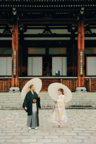 真っ赤な「金戒光明寺」で前撮り＾＾