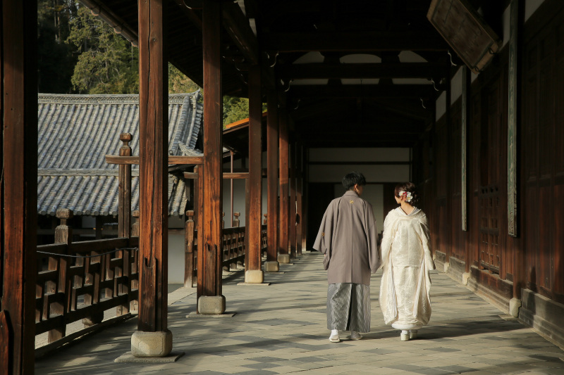 『萬福寺』で京都を感じながら前撮り撮影♪