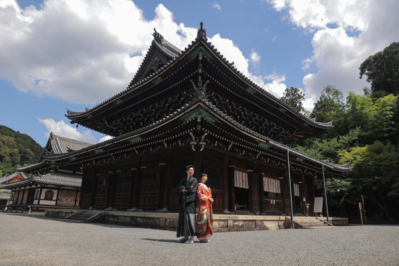 真夏の泉涌寺ロケーション+洋装ハウススタジオ