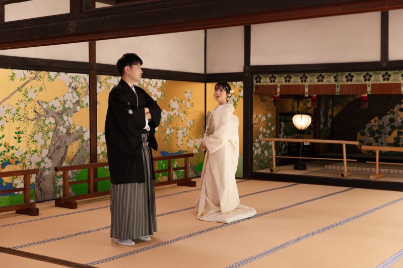 紫陽花も美しい智積院ロケーション