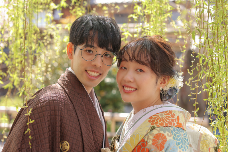 白無垢と色打掛どちらも素敵な和装撮影♪