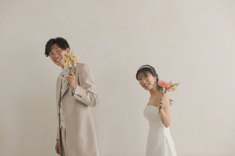 洋装スタジオ✖️屋内庭園で、贅沢プラン♪