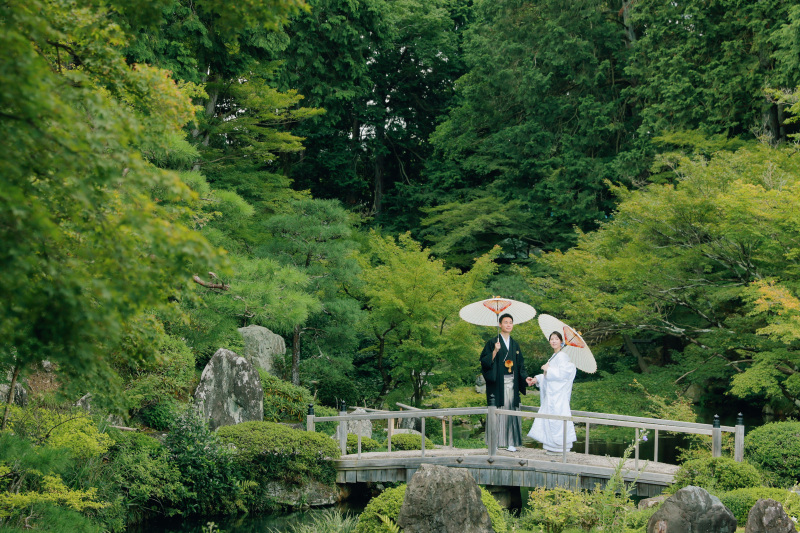 お寺貸切で和装撮影!