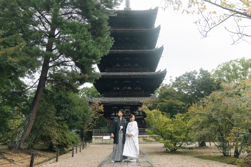 仁和寺で過ごす