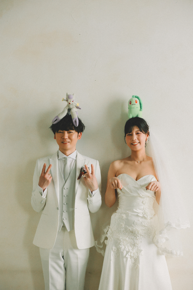 2箇所を2着それぞれの衣装で