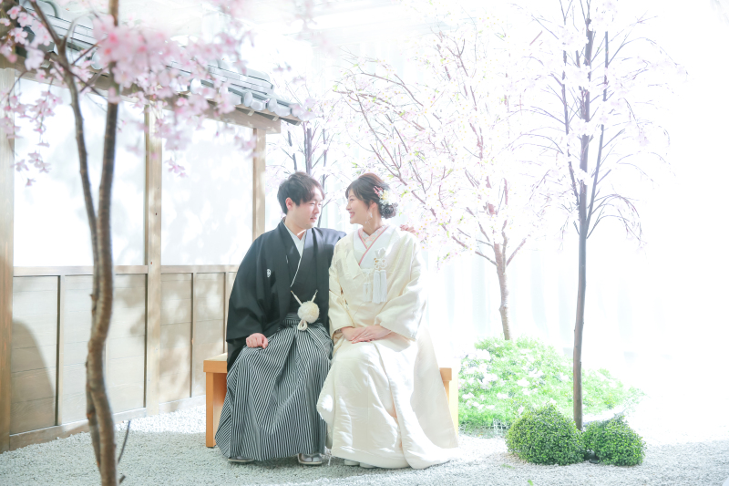 桜フォト【屋内庭園】