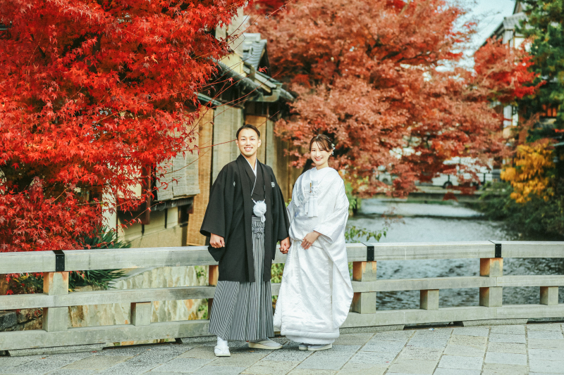 京都の名所で２着撮影！