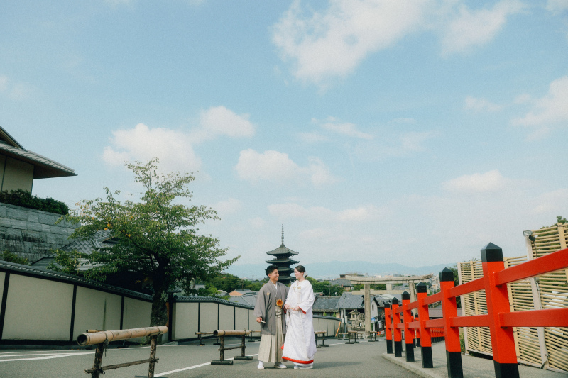 白無垢と紋付で彩る結婚写真