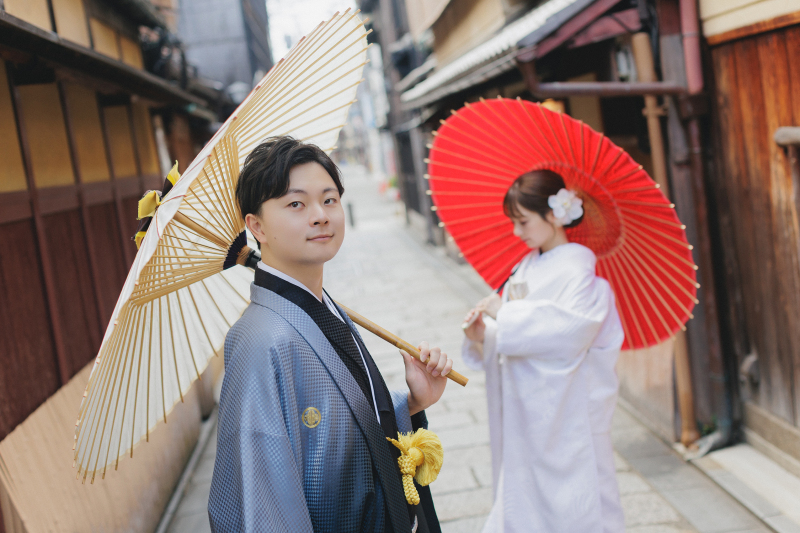 鴨川と祇園での幸せなひととき
