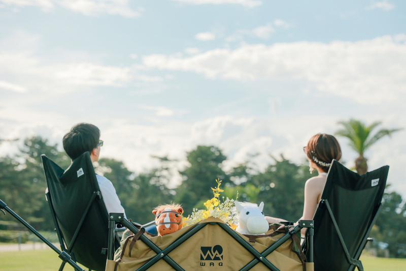 京都からすぐ！マイアミ浜でのリゾートウェディングフォト