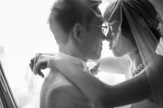 【ハウススタジオ】和装だけではなくて、ドレスでおしゃれなフォトウェディング♪