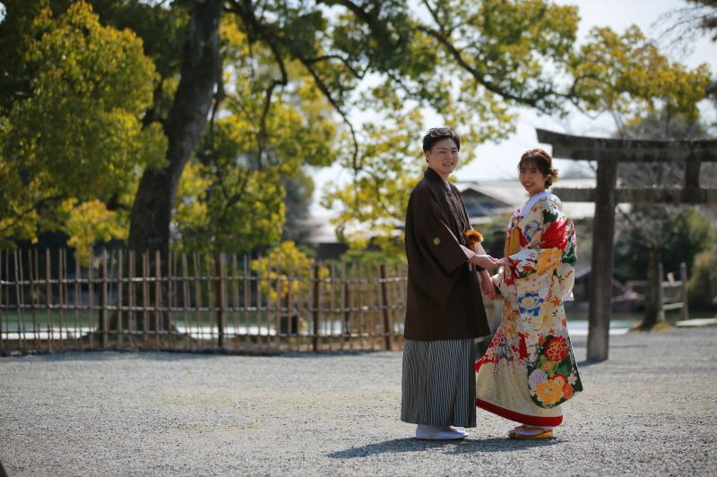早春の京都でフォトウエディングはいかがですか??