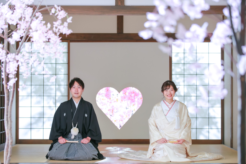 桜フォト【屋内庭園】