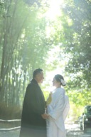 紅葉と竹林の贈り物