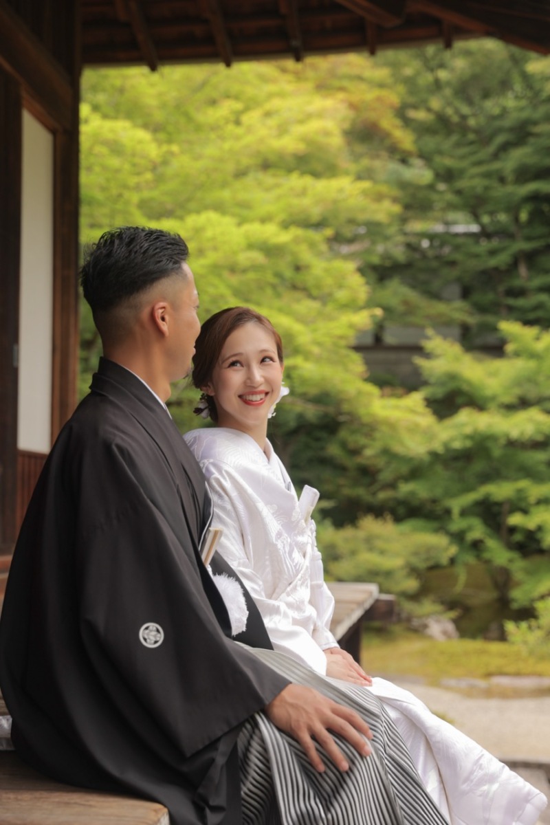 泉涌寺と新緑