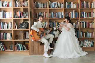 スタジオで演奏会♪