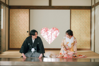屋内庭園で彩る、ふたりの大切な瞬間