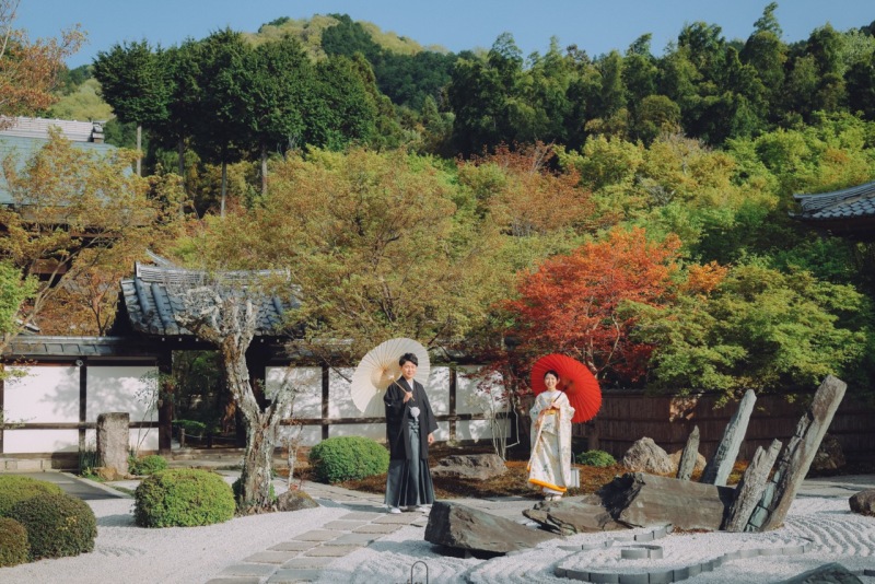 桜や竹林、新緑に囲まれて♪【圓光寺】