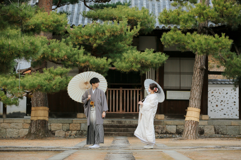 『萬福寺』で京都を感じながら前撮り撮影♪