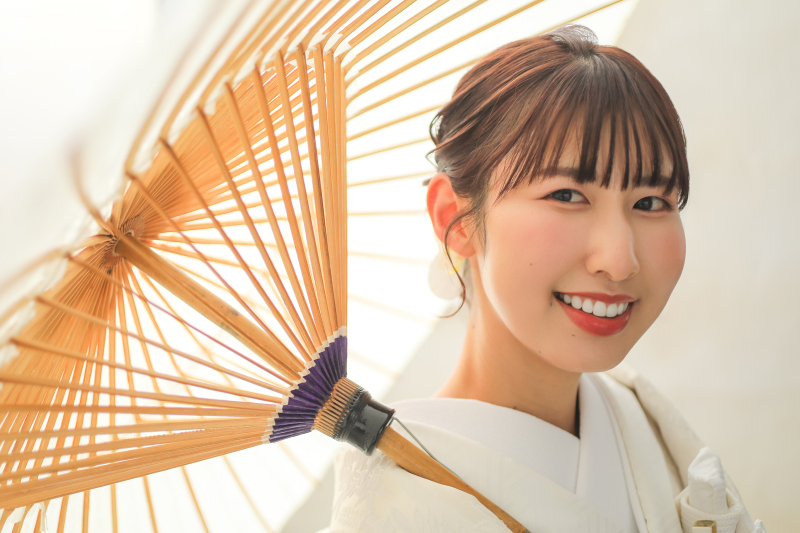 藤の花と共に