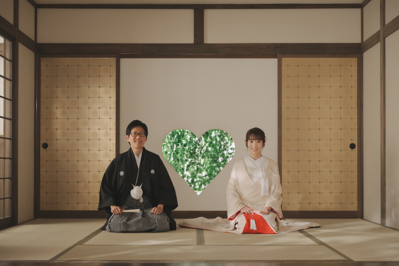 藤の花で華やかさをプラス!