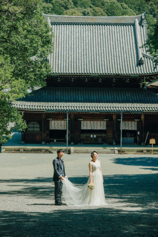 「和」と「洋」を同時に叶える泉涌寺ロケーション＾＾