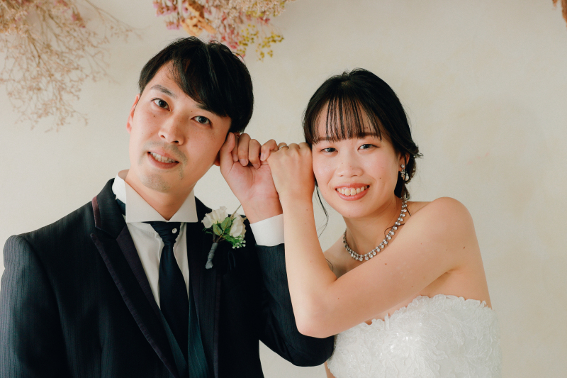 和装は外で、洋装はスタジオで!
