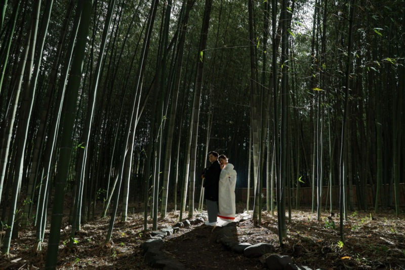 お寺から見える景色を堪能しながら♪
