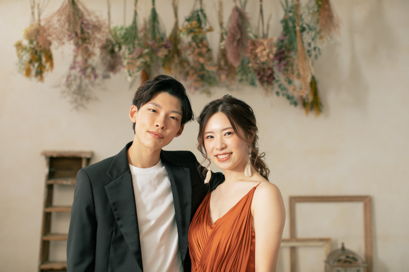 ドライフラワーが可愛い!【ハウススタジオ】