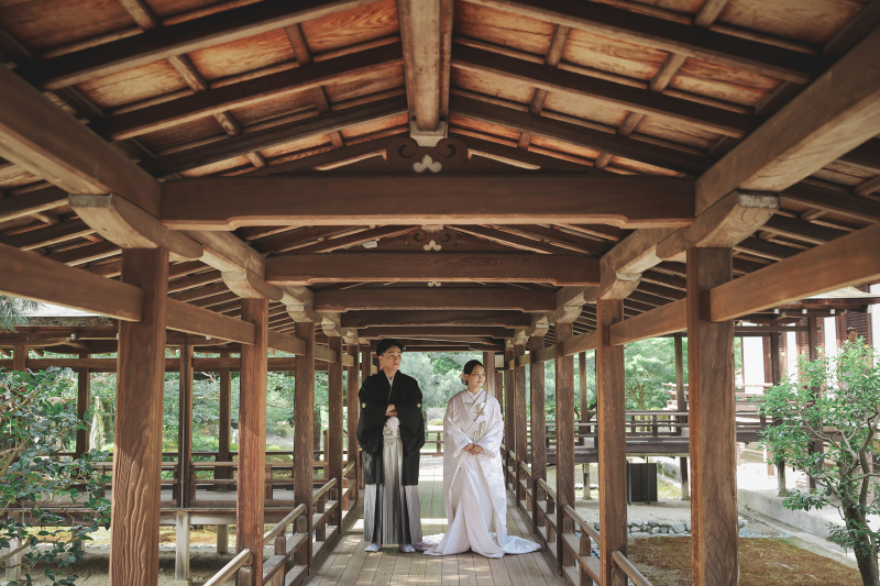 大覚寺で残す彩り豊かな写真たち