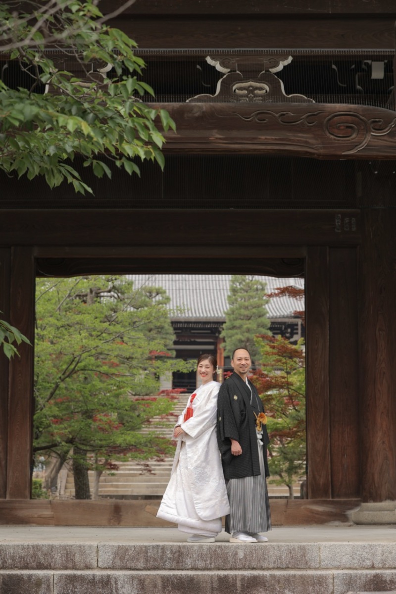 紫陽花咲く、金戒光明寺と洋装撮影♫