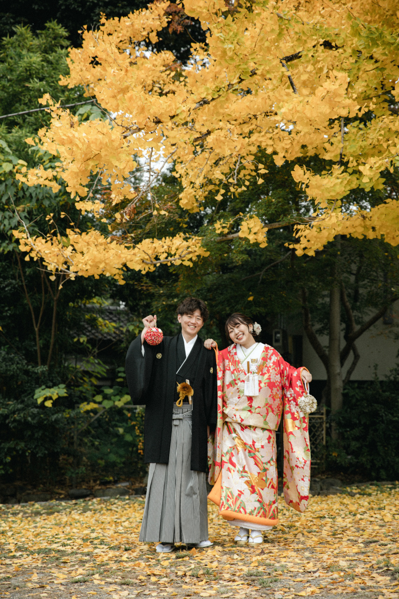 お二人らしいお写真を