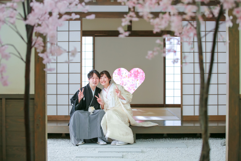 桜フォト【屋内庭園】