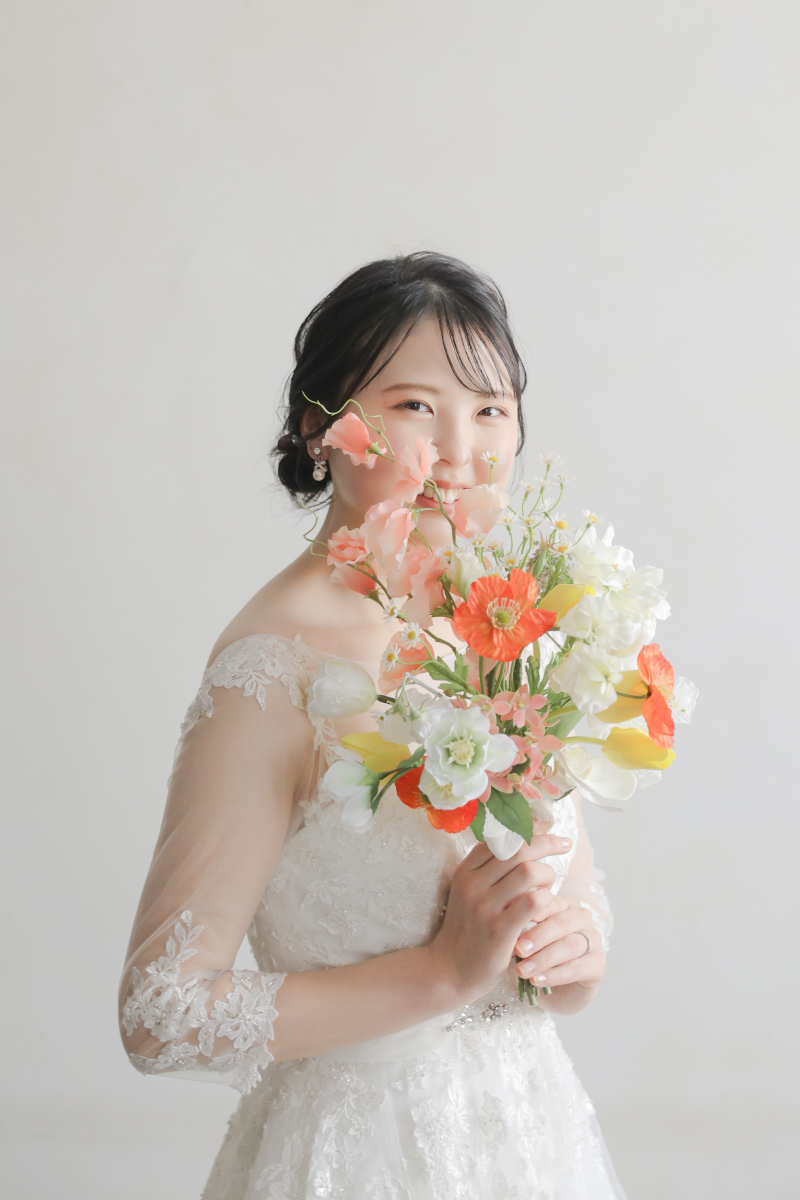 お子様も一緒に!洋装ハウススタジオでウェディングフォト♪