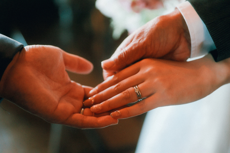 パビリオンコートで彩る愛の瞬間 