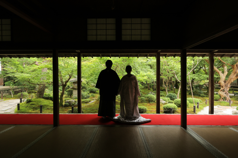 圓光寺の緑に癒されて・・・