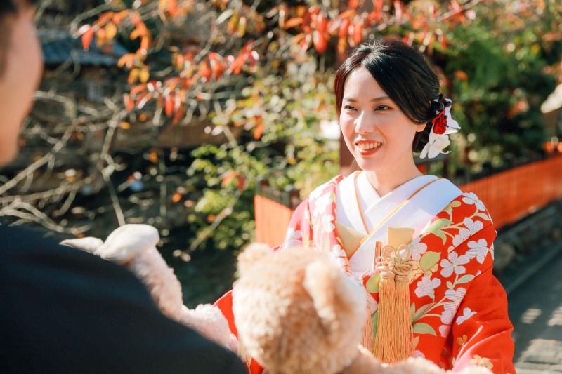 小物を使って！祇園ロケーション