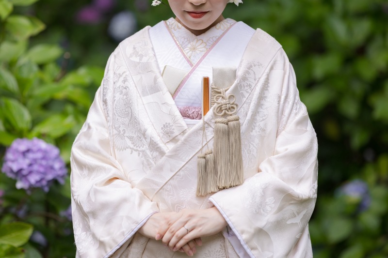 紫陽花も美しい智積院ロケーション
